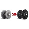 EBC Racing 14-19 BMW M3 (F80/F82 w/Carbon Ceramic Rotors) 380mm 2 Piece Iron Conversion Rear Rotors - IRC002 User 1