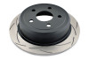 DBA 07-09 Jeep Wrangler JK Rear Slotted Street Series Rotor - DBA2537S Photo - Primary