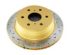DBA 06-08 Chevrolet Silverado/GMC Sierra 4000 Series Drilled and Slotted Rear Rotor - DBA42011XS Photo - Primary