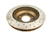 DBA 06-15 Audi Q7 Rear Drilled & Slotted 4000 Series Rotor - DBA42245XS Photo - Close Up