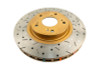 DBA 02-05 RSX (Type S) / 06-07 Civic Si 2.0L Front Drilled & Slotted 4000 Series Rotor - DBA42500XS Photo - Primary