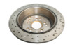 DBA 12+ Subaru/Scion BRZ/FR-S (AU Spec) 10 Lug Slot Rear Drilled & Slotted 4000 Series Rotor - DBA42659XS-10 Photo - Close Up