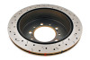 DBA 07+ Toyota LandCruiser 200 Series Rear Drilled and Slotted 4000 Series Rotor - DBA42723XS Photo - Close Up