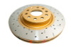 DBA 06-08 Audi A3 / 10/06+ TT / 10/04-10 VW Golf Front Drilled & Slotted 4000 Series Rotor - DBA42806XS Photo - Primary