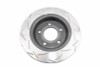DBA 04-05 Mazda 3 2.3L / 06+ MazdaSpeed3 Rear Slotted 4000 Series Rotor - DBA42957S Photo - Close Up