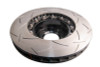 DBA 05 Pontiac GTO Front Slotted 5000 Series 2 Piece Rotor Assembled w/ Black Hat - DBA52020BLKS Photo - Close Up