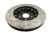 DBA 11-15 Jeep Grand Cherokee Front T3 5000 Series Slotted Rotor w/ Black Hat 380mm - DBA52632BLKS Photo - Close Up