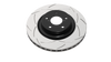 DBA 94-97/99-05 MX-5 Miata Rear Slotted Street Series Rotor - DBA534S Technical Drawing