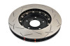 DBA 03-07 350Z / 03-04 G35 w/ Brembo Front Slotted 5000 Series 2 Piece Rotor Assembled w/ Black Hat - DBA5600BLKS Photo - Close Up