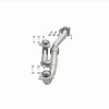 BRE Exhaust 03-07 Accord 3.0L Front Pipe Kit - 107-0113 360 Degree Image Set