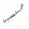BRE Exhaust 90-93 Accord 2.2L Front Pipe Kit - 107-0141 360 Degree Image Set