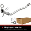 BRE Exhaust 05-08 A4 Quattro 2.0L Front Pipe Kit - 107-0259 Photo - Primary