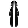Westin 07-18 Jeep Wrangler JK Unlimited Outlaw Drop Nerf Step Bars - Black - 20-13295 Photo - Unmounted