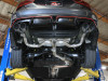 aFe 22-24 Kia Forte GT 1.6L 3in-2.5in 304 Stainless Steel Axle-Back Exhaust w/ Carbon Fiber Tips - 49-37039-C Photo - Mounted