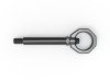 aFe 23-25 BMW M2 (G87) CONTROL Front / Rear Tow Hook - Gray - 450-502004-G Photo - Unmounted