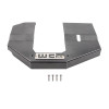 Wehrli 13-23 Dodge Cummins 6.7L Fabricated Aluminum Engine Cover - Fine Texture Black - WCF100730-FTB Photo - Primary