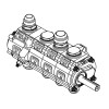 Peterson Fluid Systems R4 4-Stage Oil Pump - Right Side Mount - Rear Drive Drag - 04-4074 Line Art