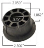 Ridetech Delrin Control Arm Single Bushing 2.5in Large OD / 2.05in Small OD / .875in ID /1.312in OAL - 70010755 Photo - Primary