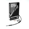 Goodridge 18-23 HD FLDE/FLFB/S (w/ABS) +4in Front Brake Line Kit - Black - HD0139-2FC-BK4 Photo - Primary