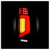 Spyder 05-21 Nissan Frontier Clear Light Bar LED Tail Lights - Black (ALT-YD-NF05AP-GR-LED-BK) - 5089137 Photo - Unmounted
