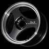 Advan ONI2 14x5.5 / +38 Offset / 4-100 / 63mm Bore / Machining & Black Gunmetallic - YAY4B38ABG User 1