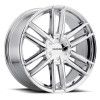 Raceline 158C Impulse 22x9.5in / 6X139.7/6X135 BP / 35mm Offset / 106.1mm Bore - Chrome - 158C-229566+35 User 1