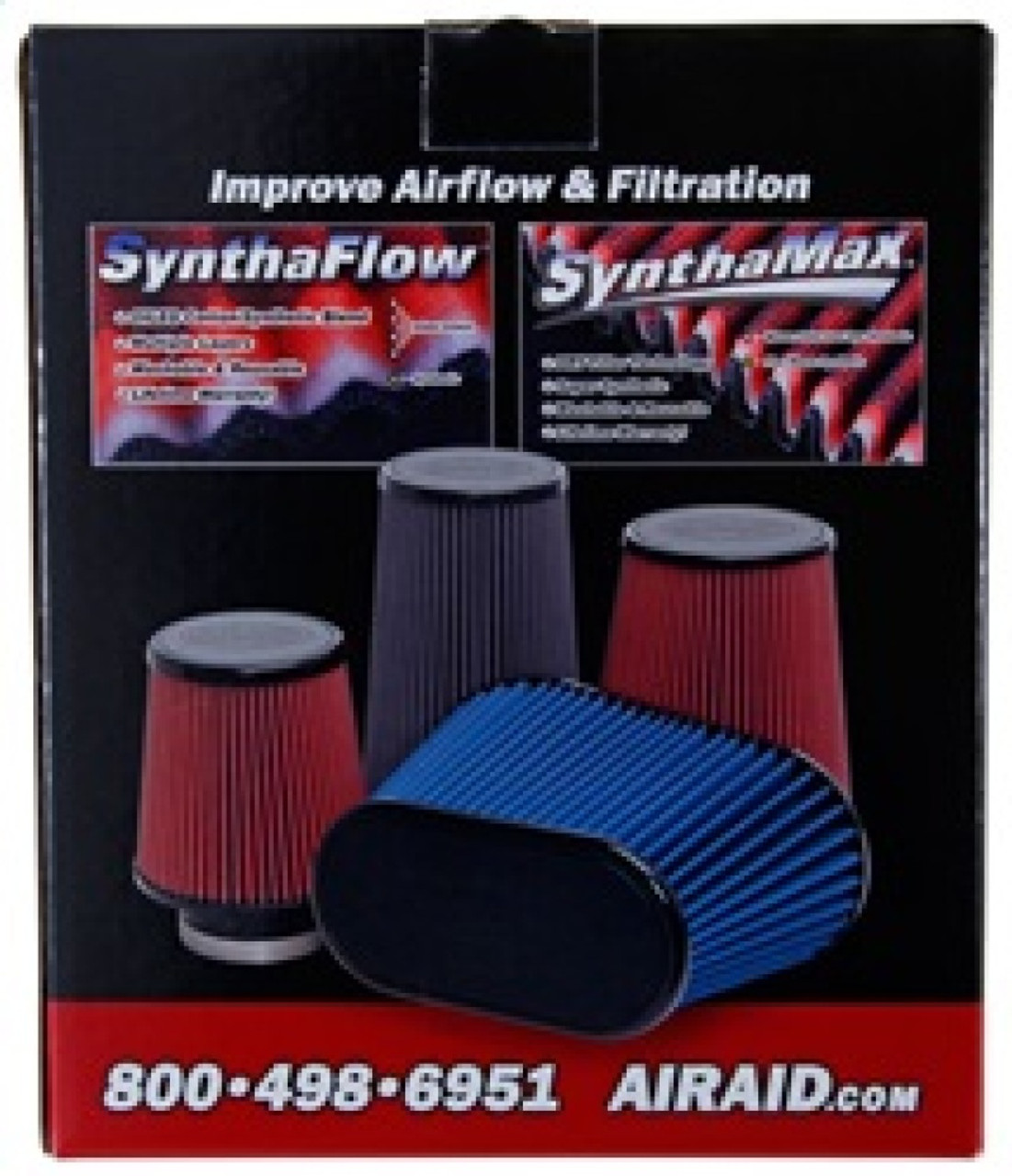 Airaid 10-14 Ford Mustang Shelby 5.4L Supercharged Direct Replacement Filter  Oiled Blue Media 860-512 Fidanza Performance