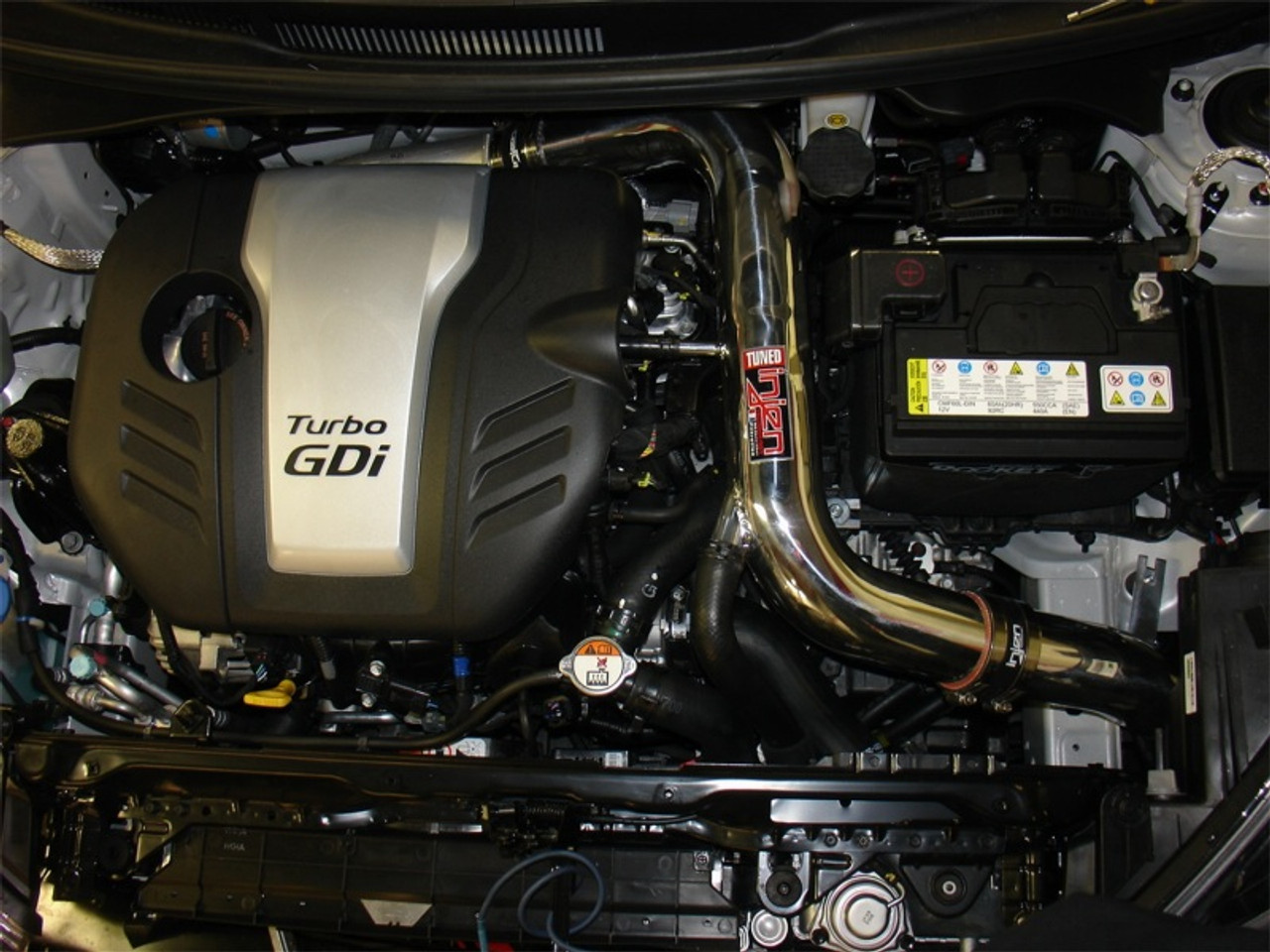 Injen 13 Hyundai Veloster Turbo 1.6L 4cyl Turbo GDI Polished Cold Air Intake  SP1341P Fidanza Performance