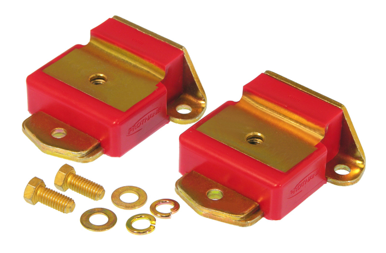 Prothane 63-72 GM Truck Motor Mounts - Red - 7-509