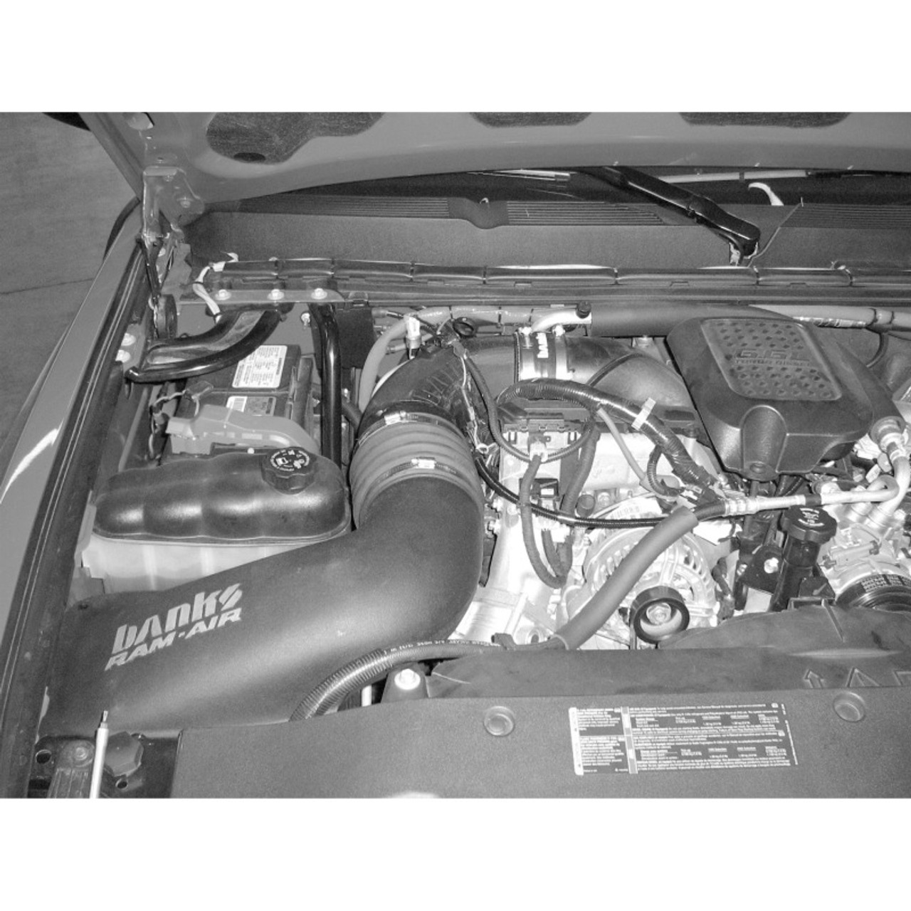 Banks Power 07-10 Chevy 6.6L LMM Ram-Air Intake System Dry Filter 42172- D Fidanza Performance