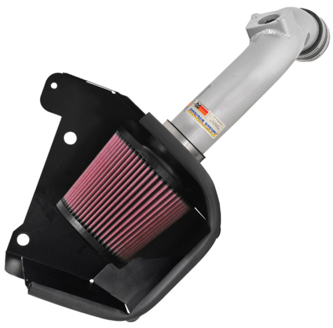 KN 07 Mitsubishi Lancer L4-2.0L Silver Typhoon Short Ram Intake 69-6544TS  Fidanza Performance