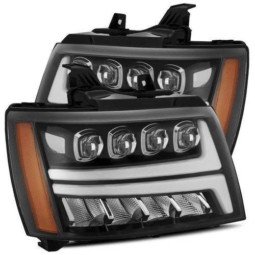 AlphaRex 07-13 Toyota Tundra / 08-17 Sequoia PRO-Series Projector Headlights Chrome w/Seq. Sig. + DR - 880827 Photo - Primary