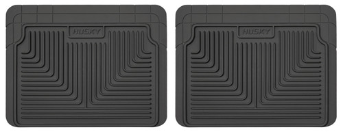 Husky Liners 12-13 Dodge Ram/88-09 Toyota 4Runner Heavy Duty Black 2nd Row Floor Mats - 52021