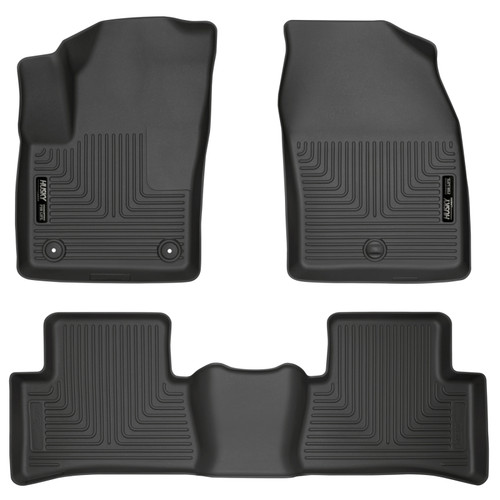 Husky Liners 2018 Toyota CH-R Weatherbeater Black Front & 2nd Seat Floor Liners - 95651