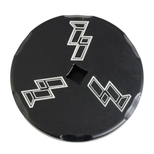 Industrial Injection 2003+ 5.9L/6.7L Cummins Billet Black Anodized Front CP3 Access Cover - 24FC05 User 1