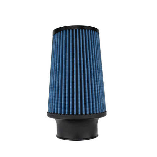 Injen NanoWeb Dry Air Filter 3.00in Neck 5.00in Base 7.00in Tall 4.00in Top 45 Pleats 9.05in Height - X-1078-BB