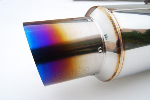 Invidia 09+ EVO 10 RACING Titanium Tip Cat-back Exhaust - HS09MEXGRT Photo - Primary
