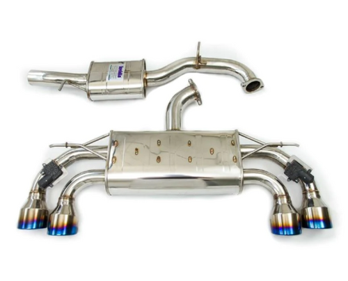 Invidia 18-21 Volkswagen Golf MK7.5 Valved Q300 Rolled Titanium Tip Cat-Back Exhaust - HS17GFR753V4RT User 1