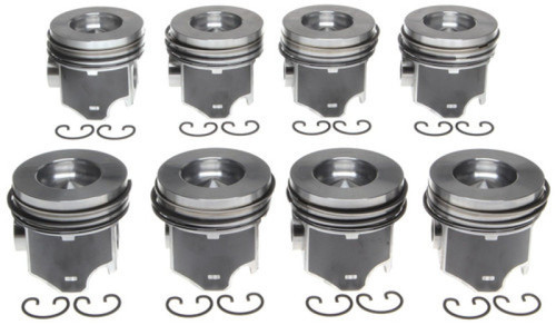 Mahle MS Piston Set 78-92 Por 911 930T 100mm Bore 74.4mm Stk 127mm Rod 23mm Pin 0.5cc 7.0CR Set of 6 - PP100-010N