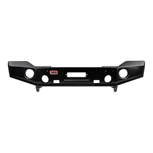 ARB Sahara Deluxe Winch Bumper Jk 07On Satin W/Crush Cans - 3950210 Photo - Primary