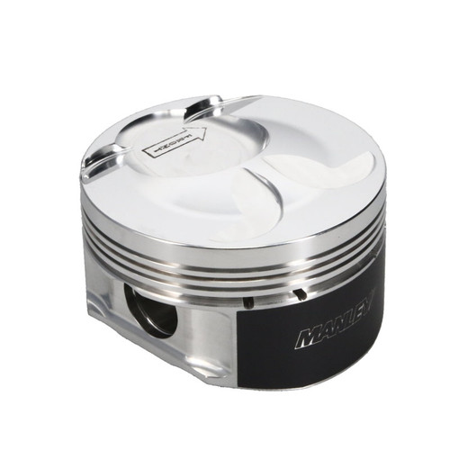 Manley Ford 3.5L Ecoboost 3.662in Bore 1.239in CD 10.0:1 CR -0.5cc Dome Extreme Duty Piston Set - 594920CE-6 User 4