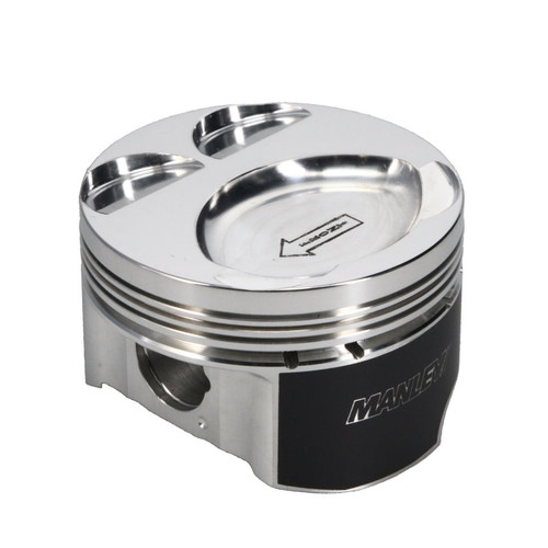 Manley Mazda 88mm +5mm Bore 9.5 CR Dish Type Platinum Series Extreme Duty Pistons w/Rings - 630005CE-4 Photo - Primary