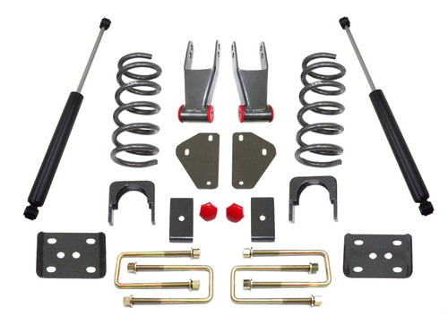 MaxTrac 02-08 Dodge RAM 1500 2WD V8 2in/5in Lowering Coil Kit - K332124-8 Photo - Primary