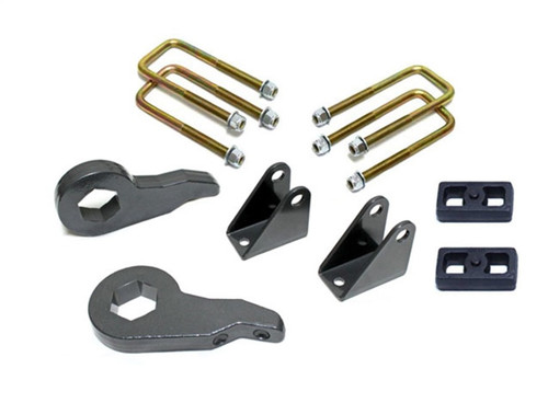 MaxTrac 01-10 GM 1500HD/2500HD/3500HD 2WD/4WD 8 Lug 2.5in/1in Torsion Key Lift Kit - K880731 Photo - Primary