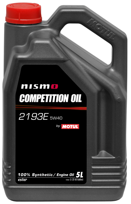 Motul Nismo Competition Oil 2193E 5W40 5L - 104254 Photo - Primary