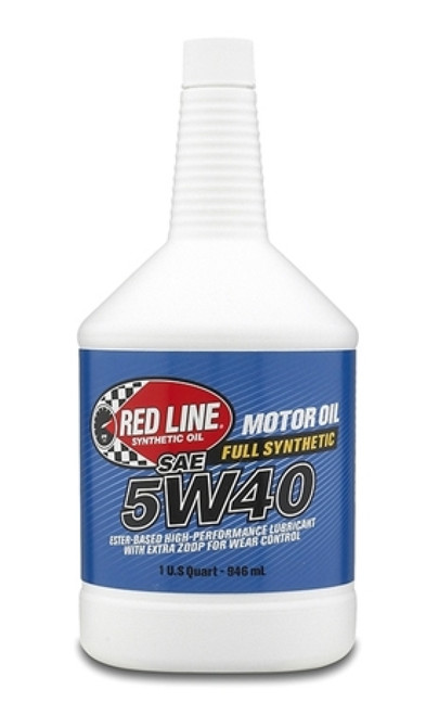 Red Line 5W40 Motor Oil - Quart - 15404 User 1