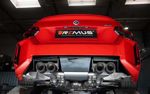 Remus 2021+ BMW R 18 (Euro 5) Black Slip On - Left & Right Side (w/o DB Killer) w/V1 End Caps - 007703 089920LR EK110