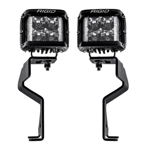 Rigid Industries 2021+ Ford F-150/Raptor A-Pillar Kit - 46737 Photo - Close Up