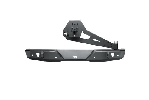 Rugged Ridge 18-22 Jeep Wrangler (JL) Rubicon/Spt 2dr HD Rear Bumper w/Swing Out Tire Carrier - Blk - 11540.39 Photo - Primary