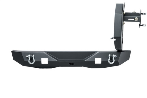 Rugged Ridge 07-18 Jeep Wrangler (JK/JKU) XOR Rear Bumper w/Swing Out Tire Carrier - Tex. Blk - 11541.25 Photo - Primary